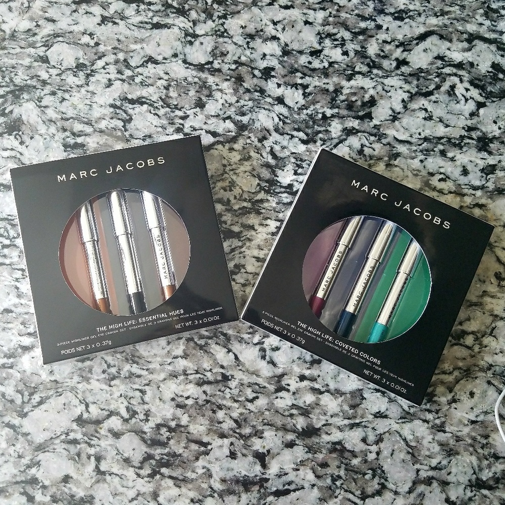 2 Marc Jacobs 3 Piece Highliner Sets